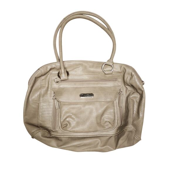 Vintage Y2K Multisac Vegan Leather medium handbag - Picture 1 of 10